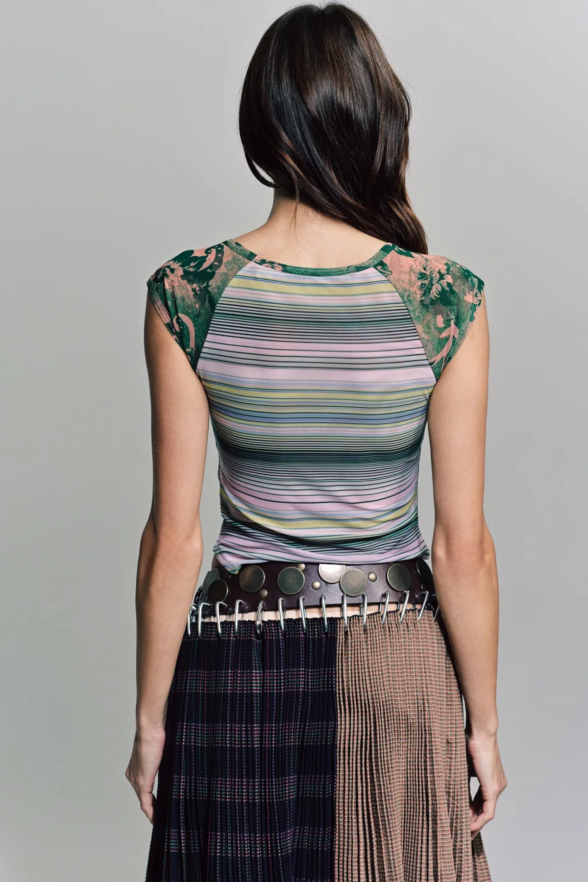 CHOPOVA LOWENA | ANGELICA SHORT SLEEVE TOP