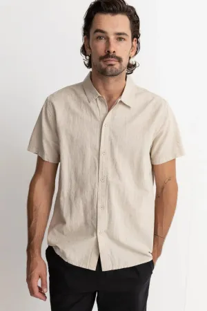 Classic Linen SS Shirt- Sand