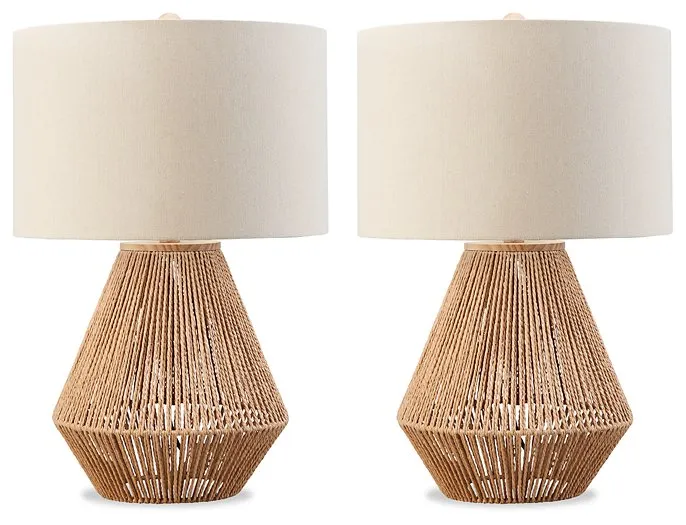Clayman 2-Piece Lamp Set