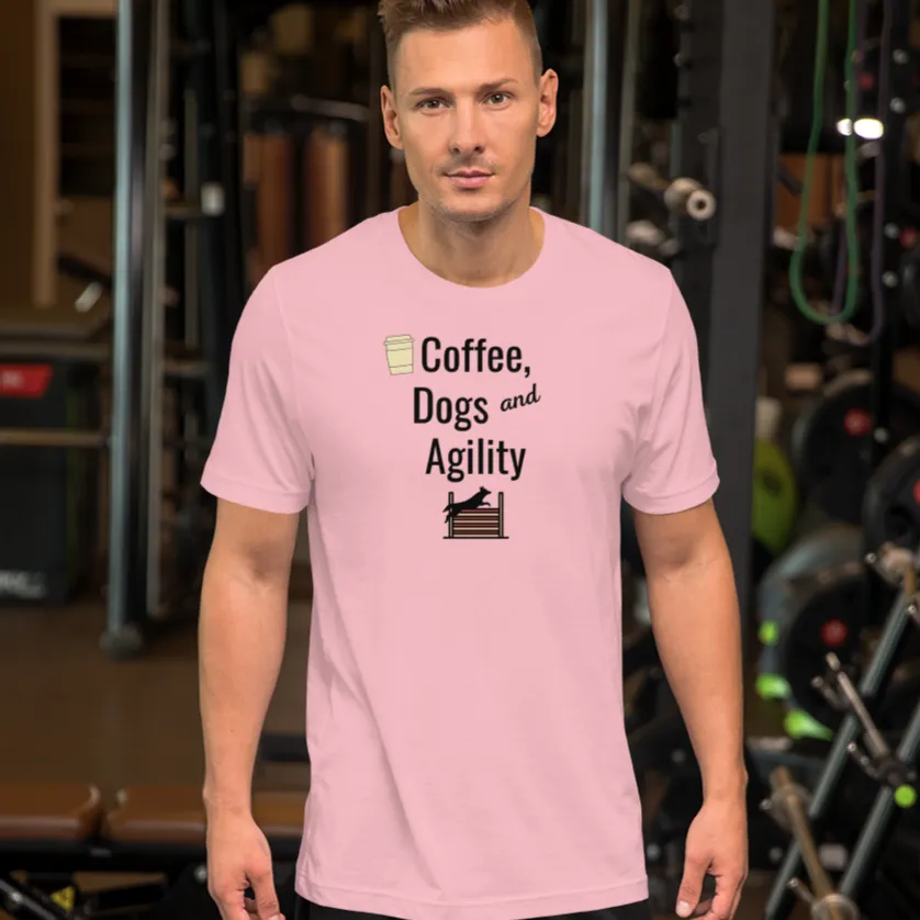 Coffee, Dogs, & Agility T-Shirts - Light