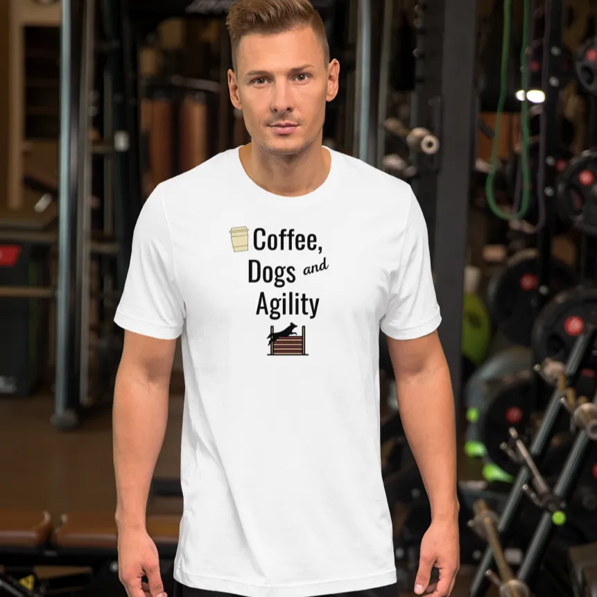 Coffee, Dogs, & Agility T-Shirts - Light
