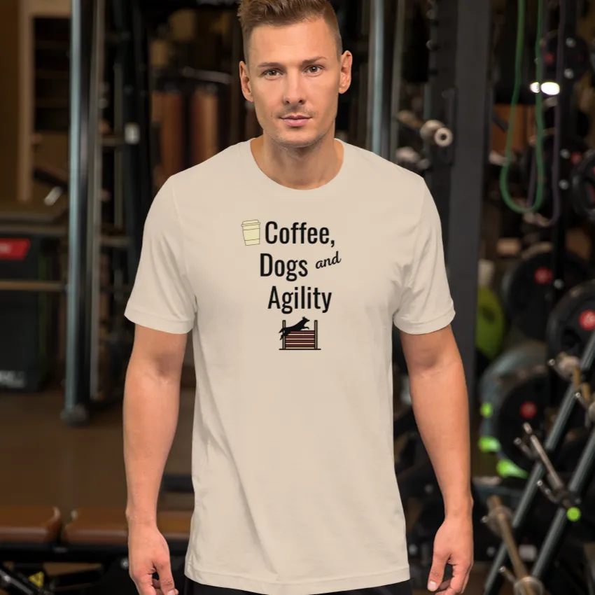 Coffee, Dogs, & Agility T-Shirts - Light