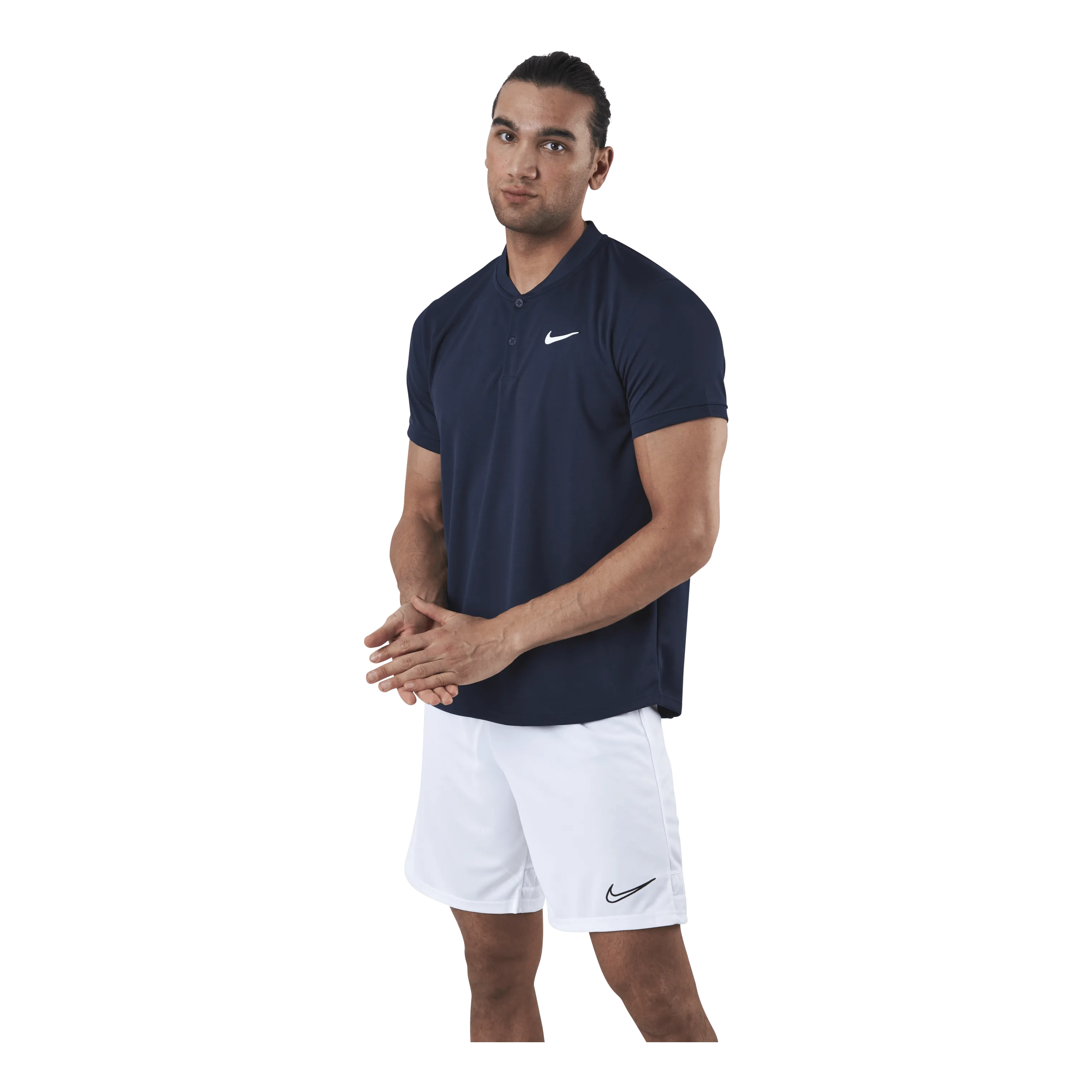 Court Dry Polo Blade Blue/White