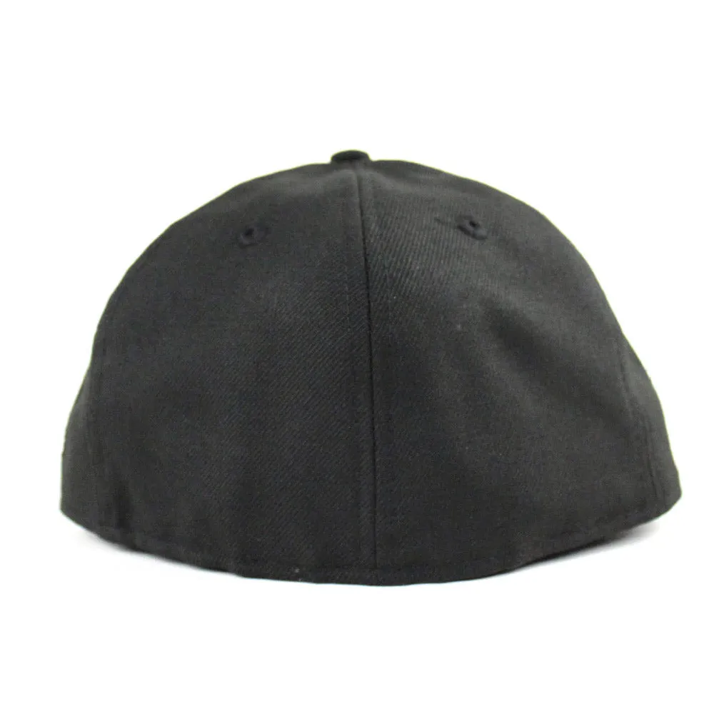 Crow New Era 59FIFTY Fitted Hat (Black Gray Under Brim)