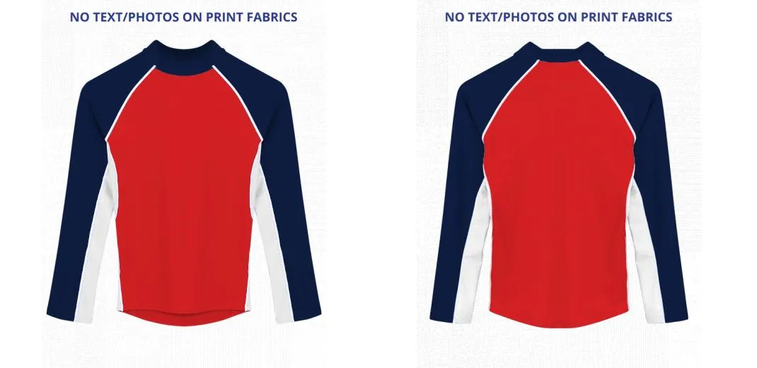 Custom Rash Guard (Kids, Women, Men) Long Sleeve