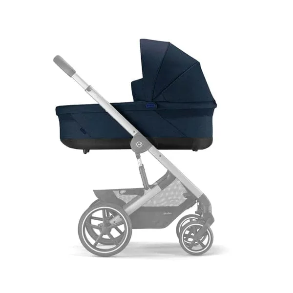 Cybex Balios S Lux Luxury Cloud T Bundle - Silver / Ocean Blue