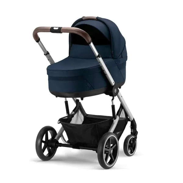 Cybex Balios S Lux Luxury Cloud T Bundle - Silver / Ocean Blue