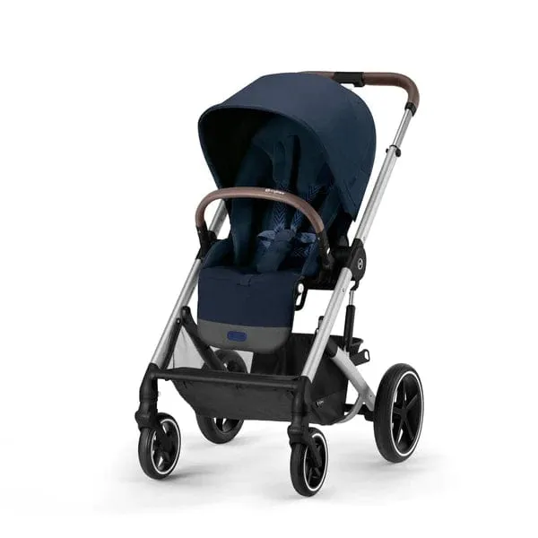 Cybex Balios S Lux Luxury Cloud T Bundle - Silver / Ocean Blue