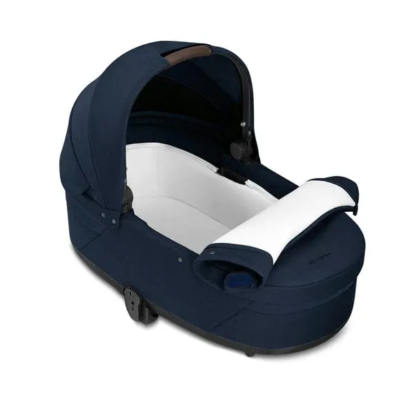 Cybex Balios S Lux Luxury Cloud T Bundle - Silver / Ocean Blue