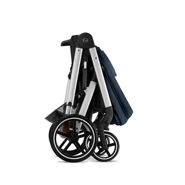 Cybex Balios S Lux Luxury Cloud T Bundle - Silver / Ocean Blue
