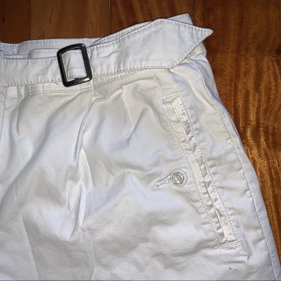 Da-Nang Surplus Vintage Cotton Buckle Flap Shorts NEW