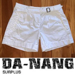 Da-Nang Surplus Vintage Cotton Buckle Flap Shorts NEW
