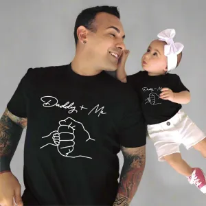 Daddy & Me Matching Family T-Shirt Set – Heartfelt Father-Child Bond Outfit