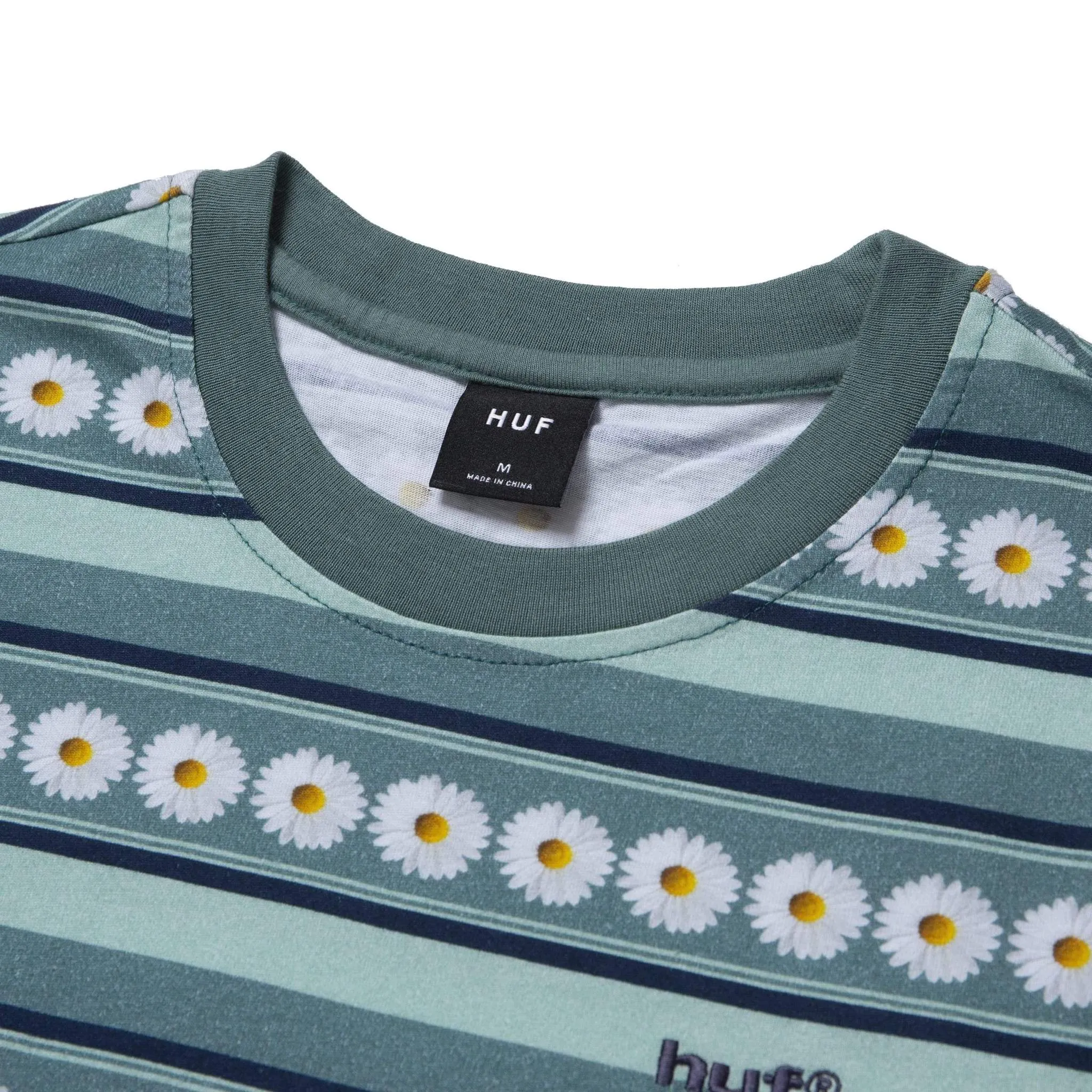 DAISY STRIPE S/S KNIT TOP