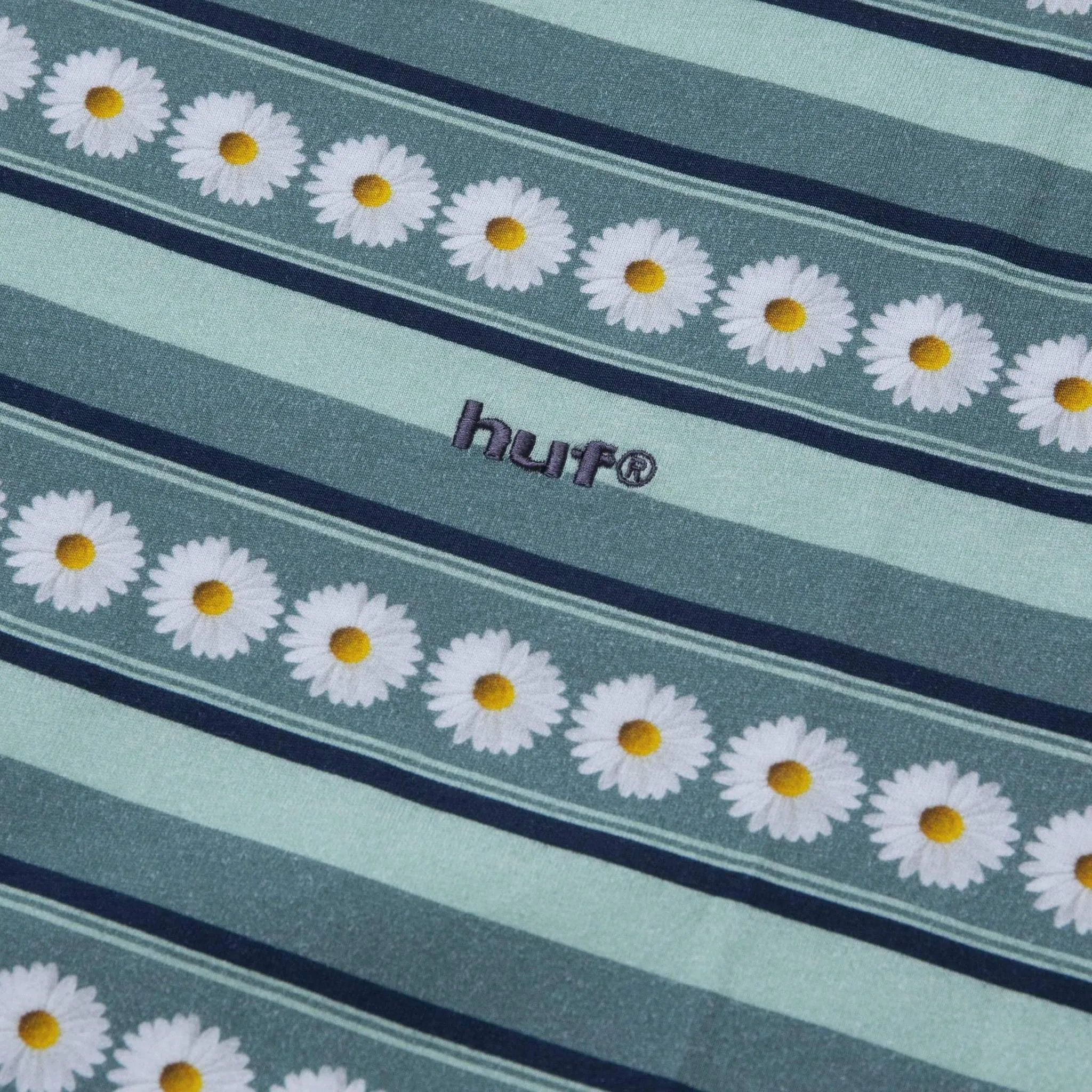 DAISY STRIPE S/S KNIT TOP