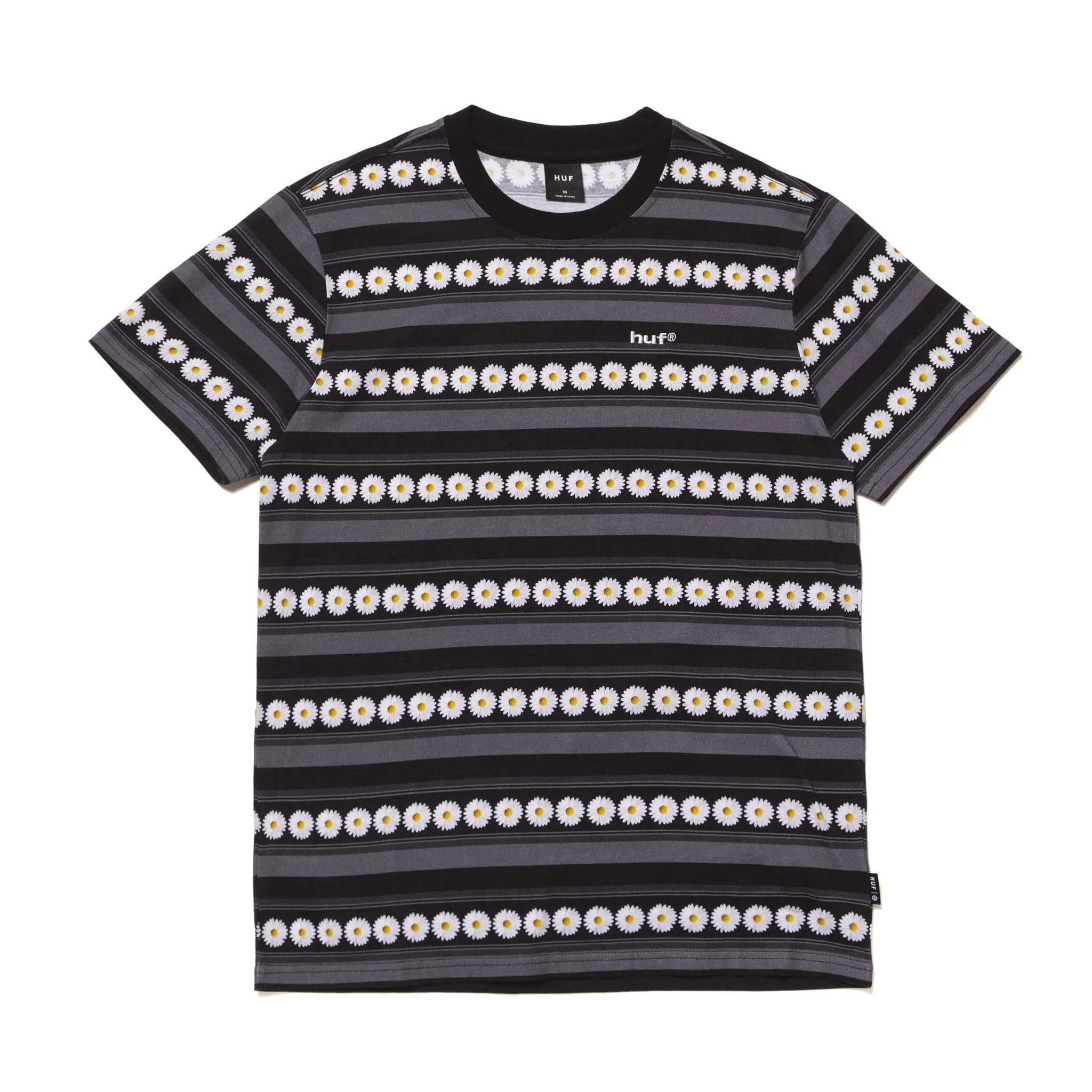 DAISY STRIPE S/S KNIT TOP