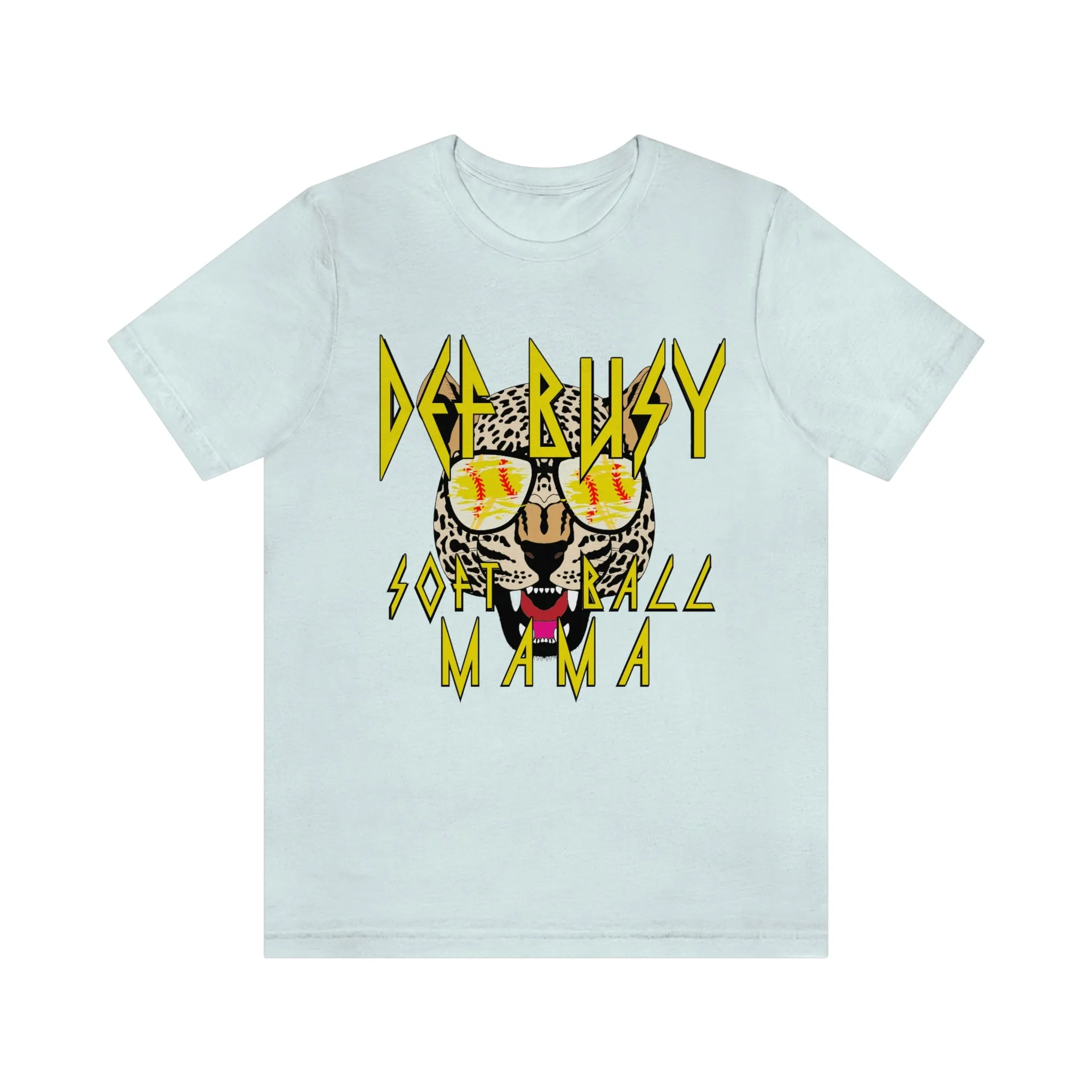 Def Busy Softball Mom - Soft Style Tee