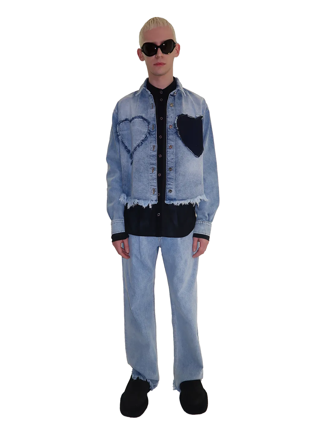 Denim Heart Shirt