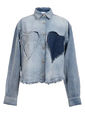 Denim Heart Shirt
