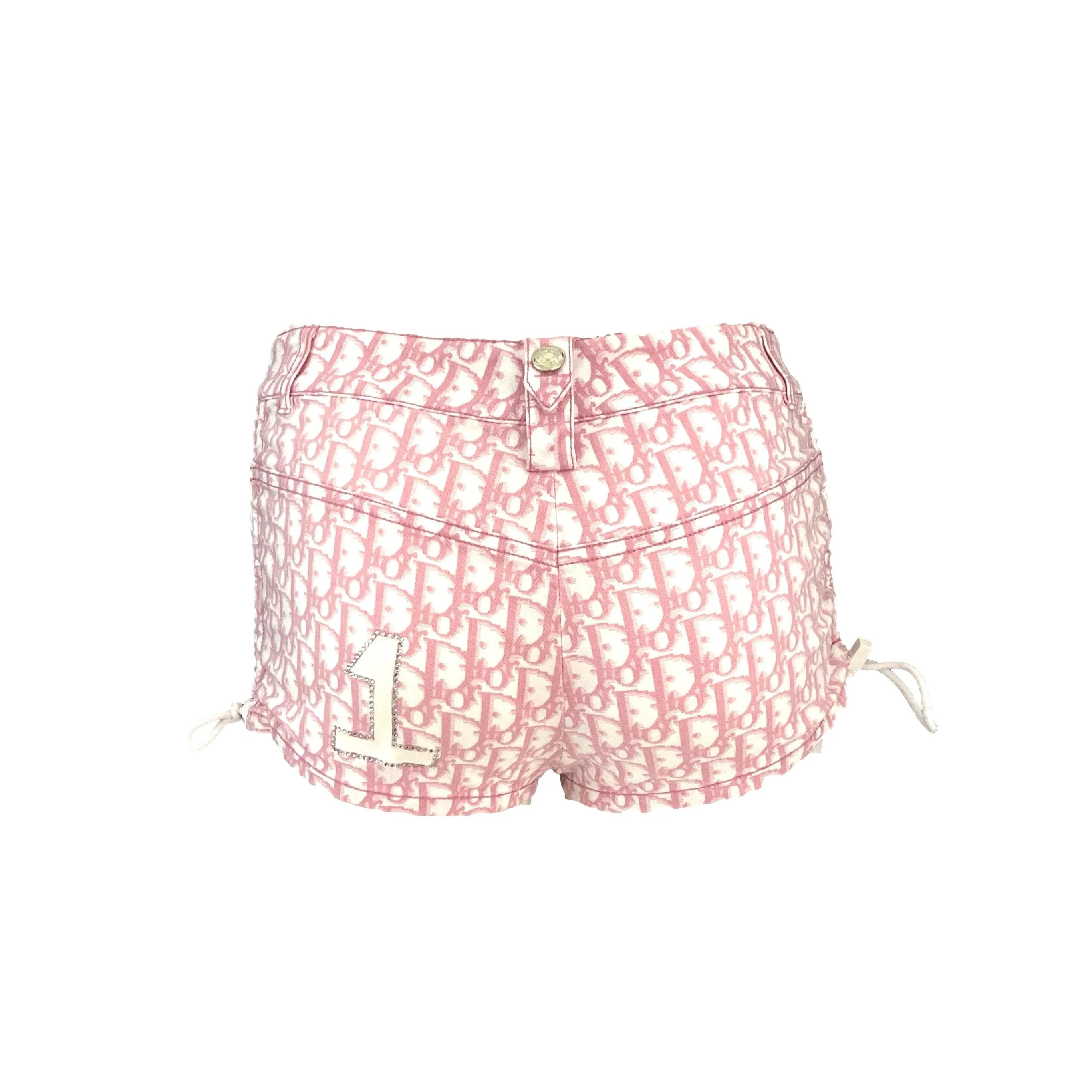 Dior Pink Monogram Shorts