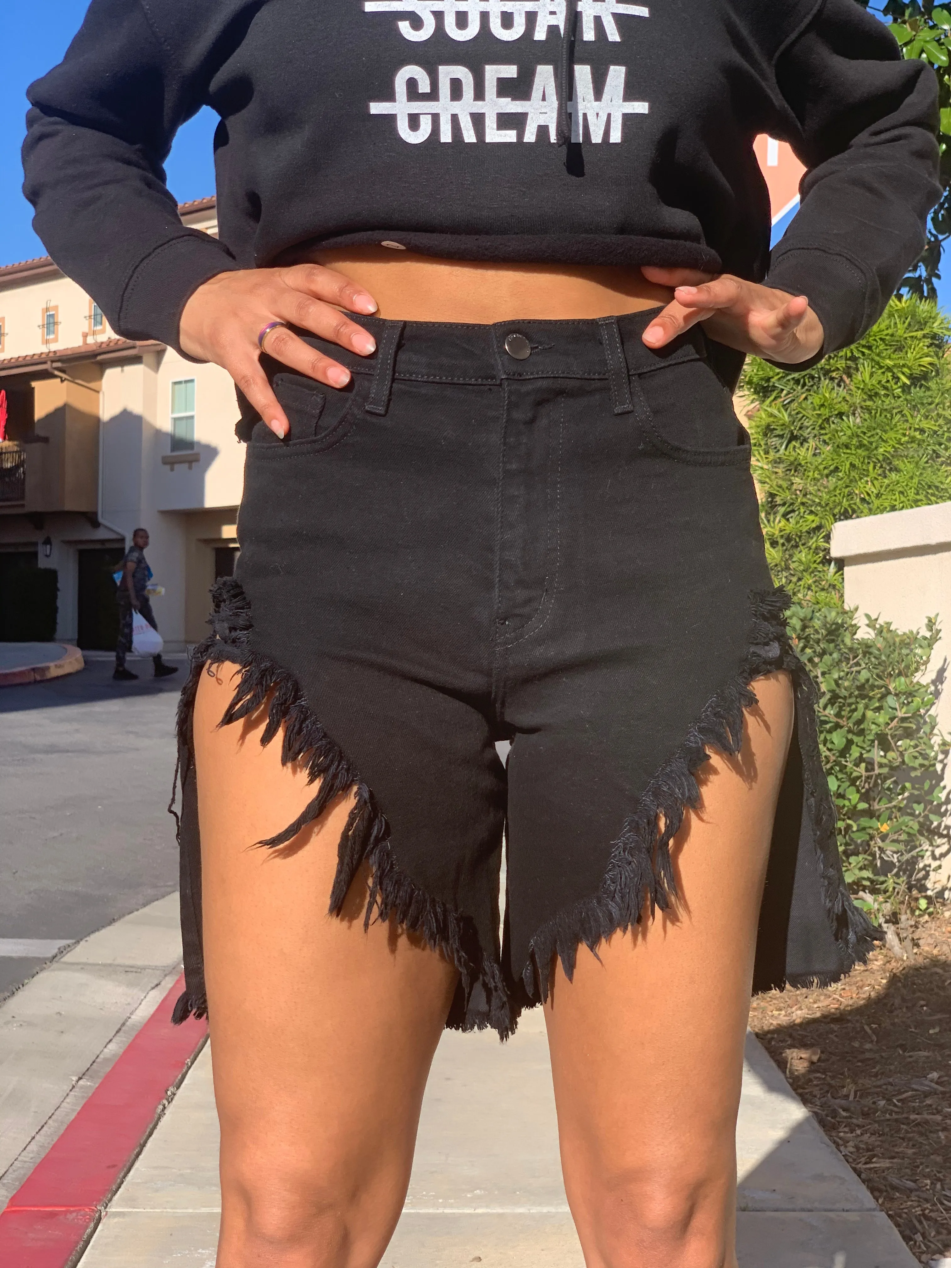 Distress Me Out Shorts