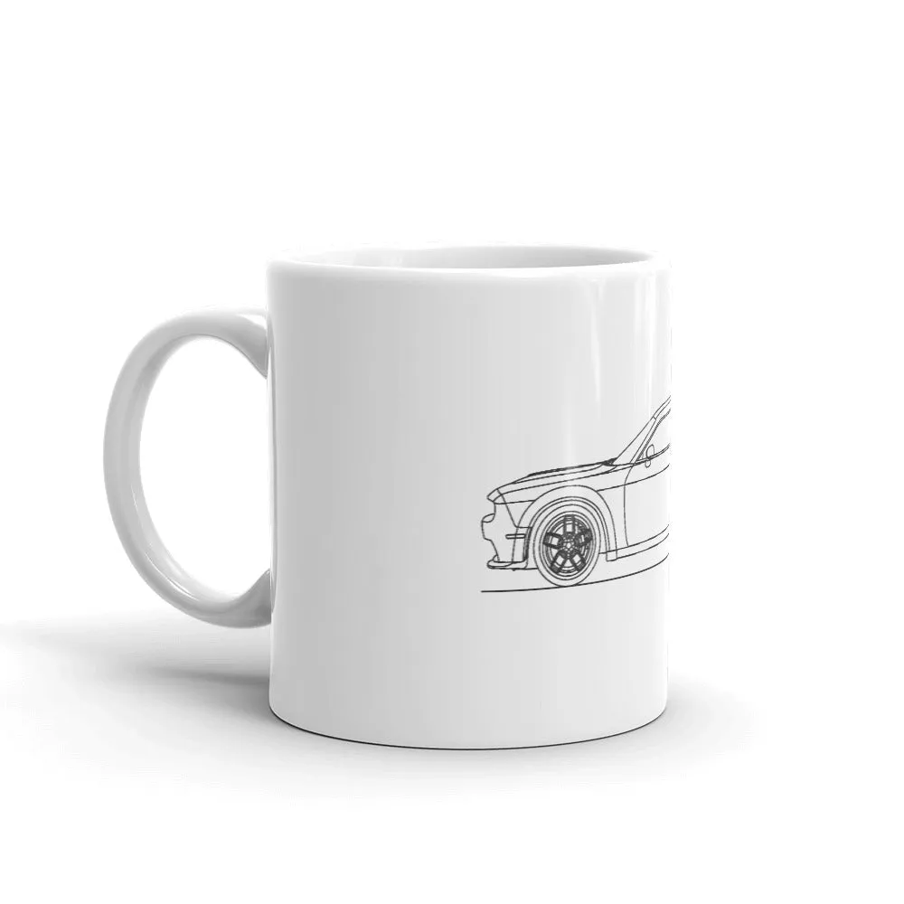 Dodge Challenger 3rd Gen R/T Outline Mug