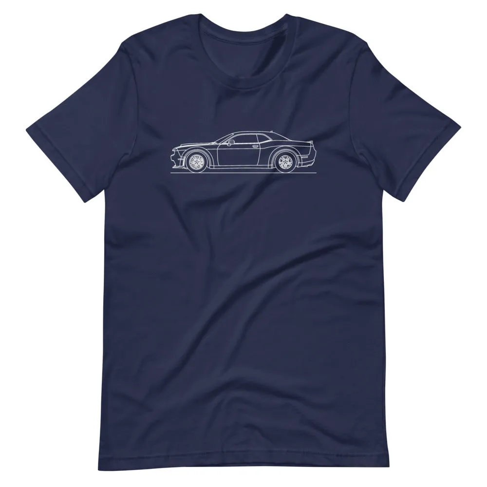 Dodge Challenger SRT Demon outline T-shirt