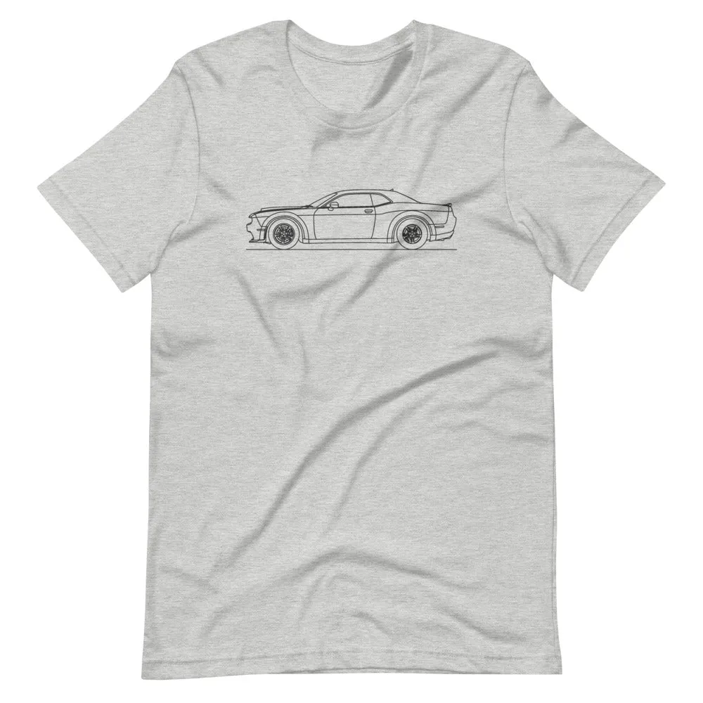 Dodge Challenger SRT Demon outline T-shirt