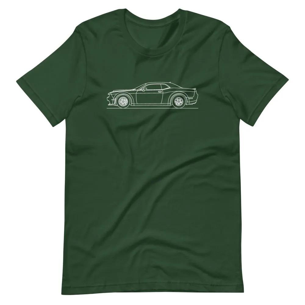 Dodge Challenger SRT Demon outline T-shirt