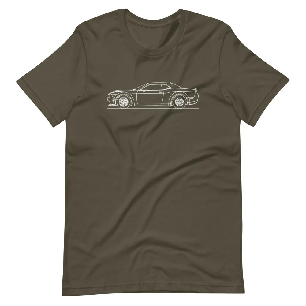 Dodge Challenger SRT Demon outline T-shirt