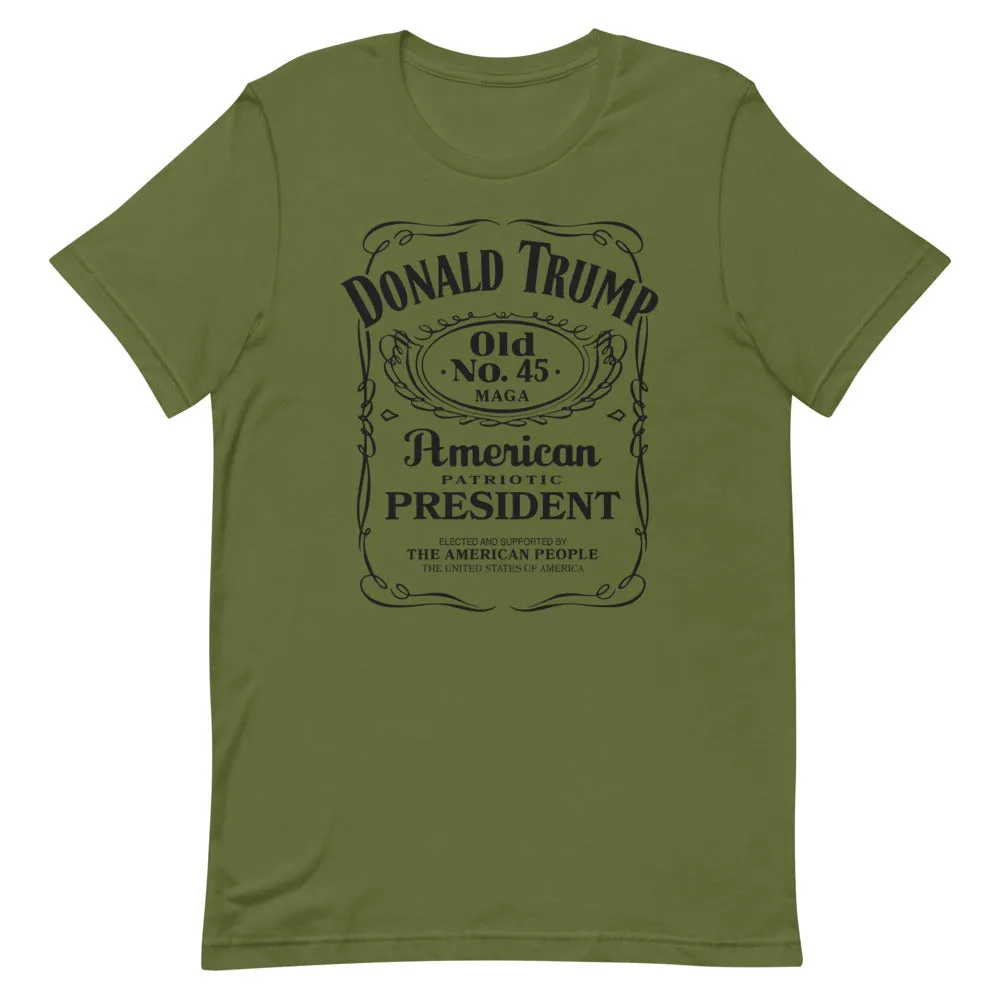 Donald Trump 45 Short-Sleeve Unisex T-Shirt