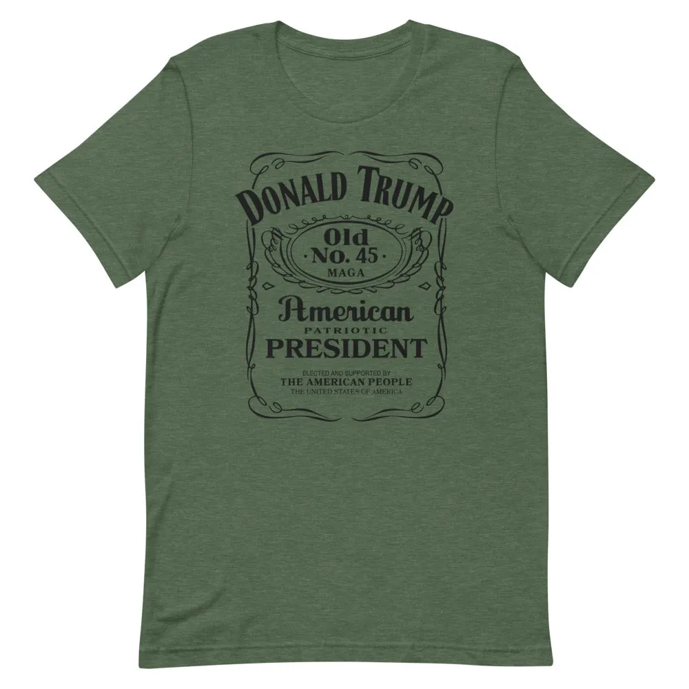 Donald Trump 45 Short-Sleeve Unisex T-Shirt
