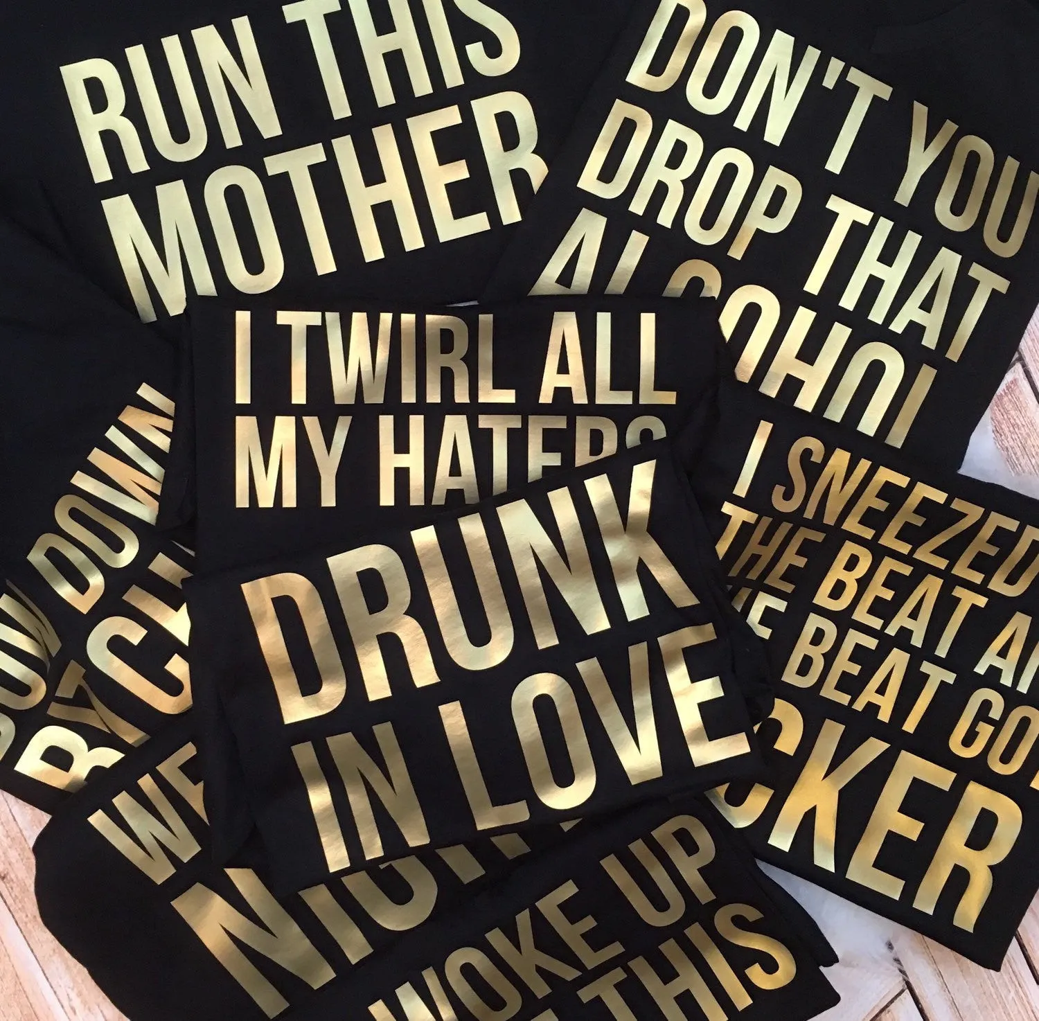 Don't You Drop That Alcohol Bridal Party Funny Shirts