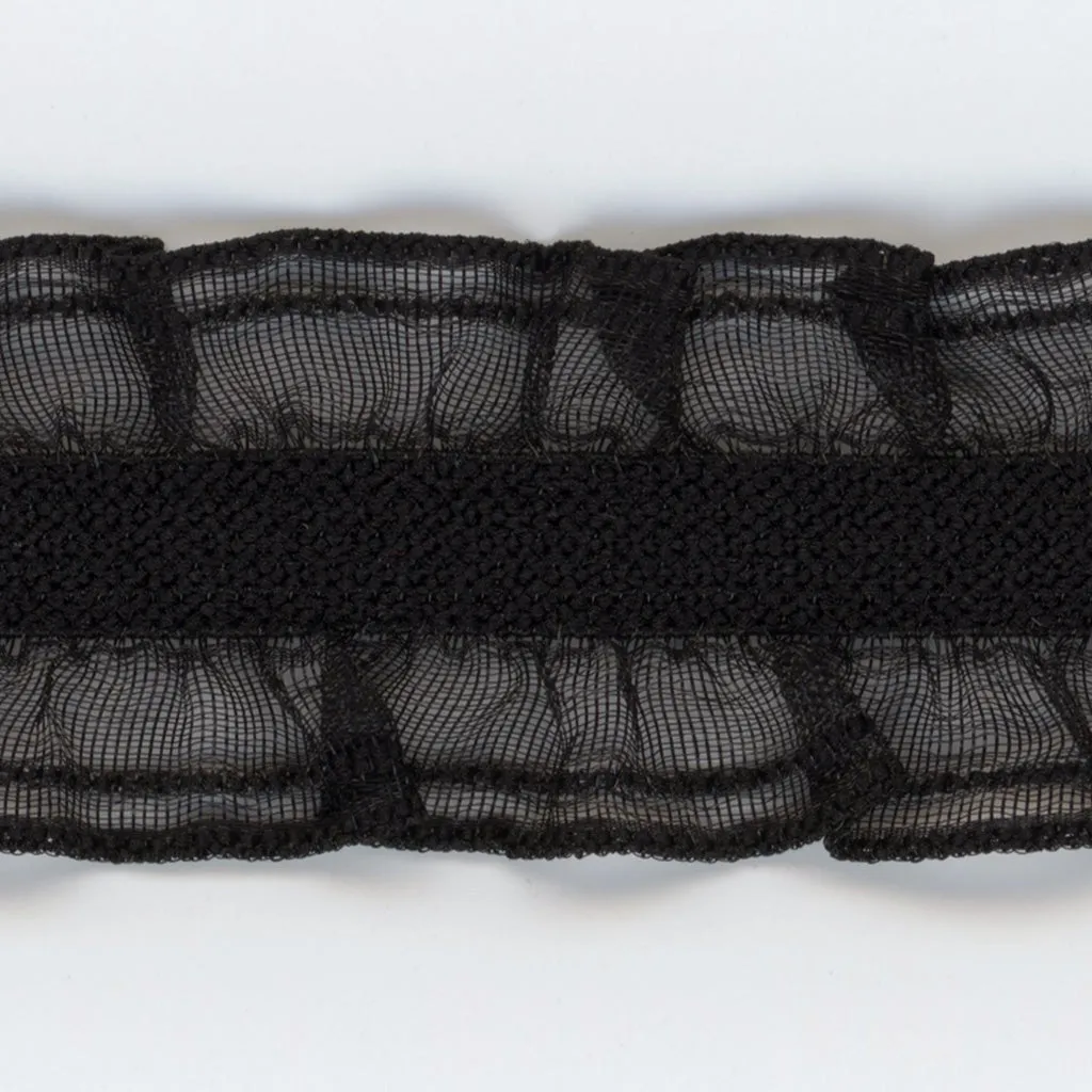 Double Frill Stretch #50 Black