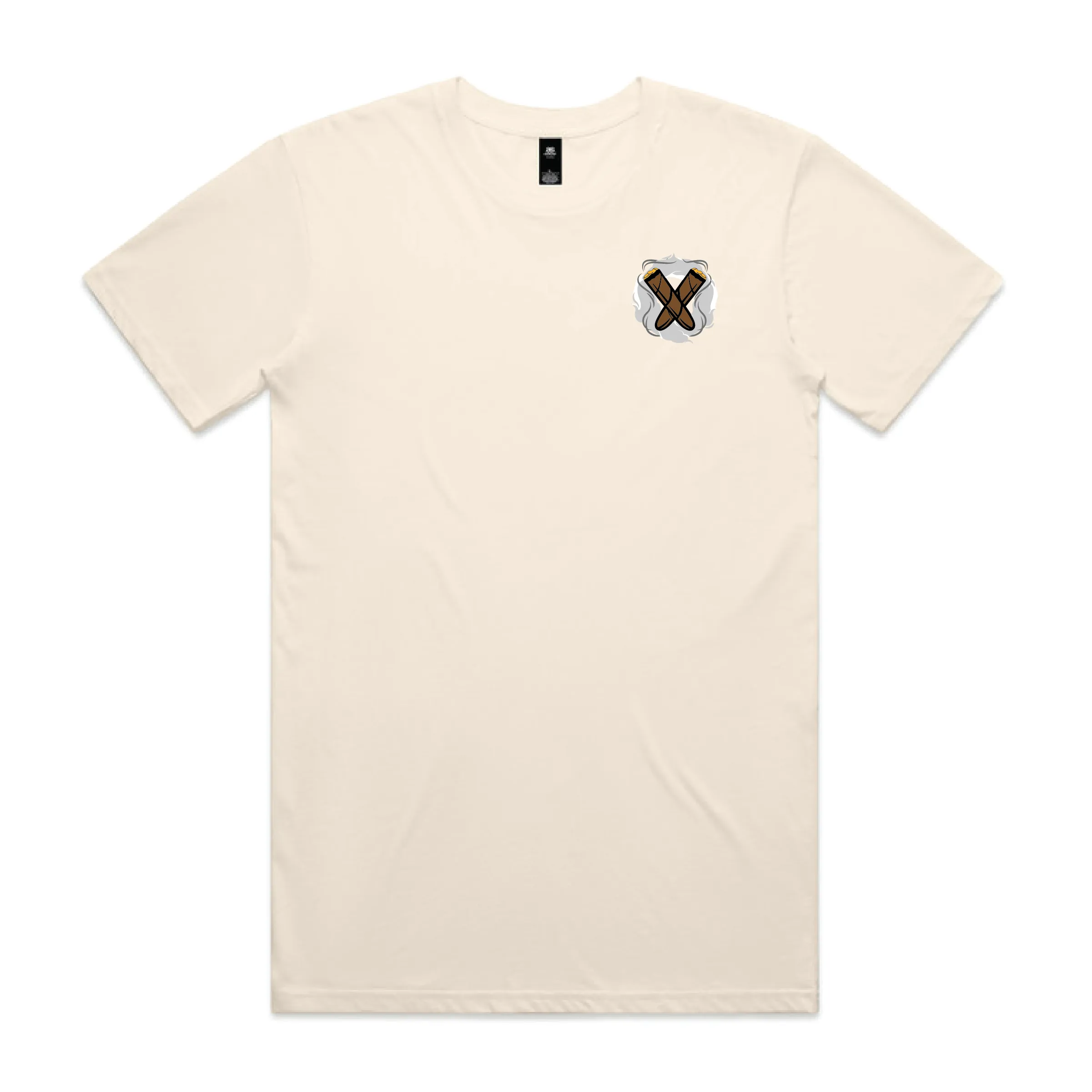 Ecru Cigar Pxrn Men's Crew Neck T-Shirt