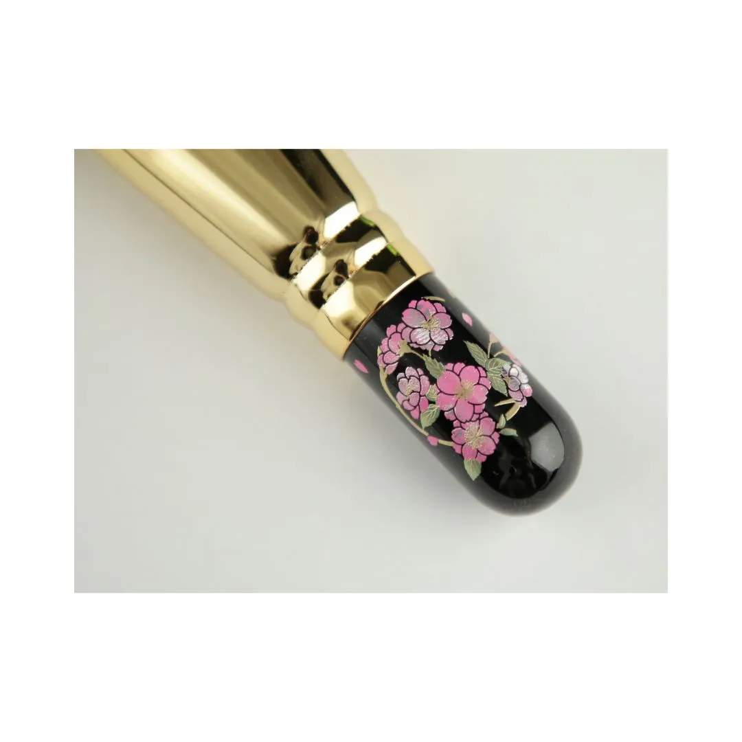 Eihodo GP-2 Powder Brush (Peony Sakura 牡丹桜), Makie Design