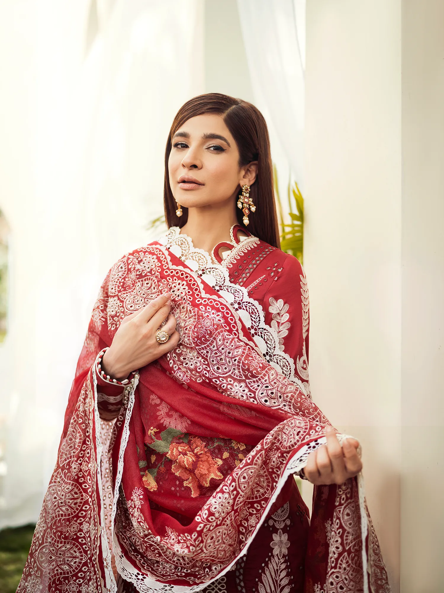 Embellished Pink Salwar Kameez Pakistani Eid Dress