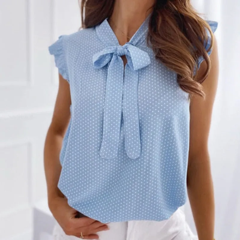 Emmeline - Polka Dot Blouse for Ladies - Modern & Stylish