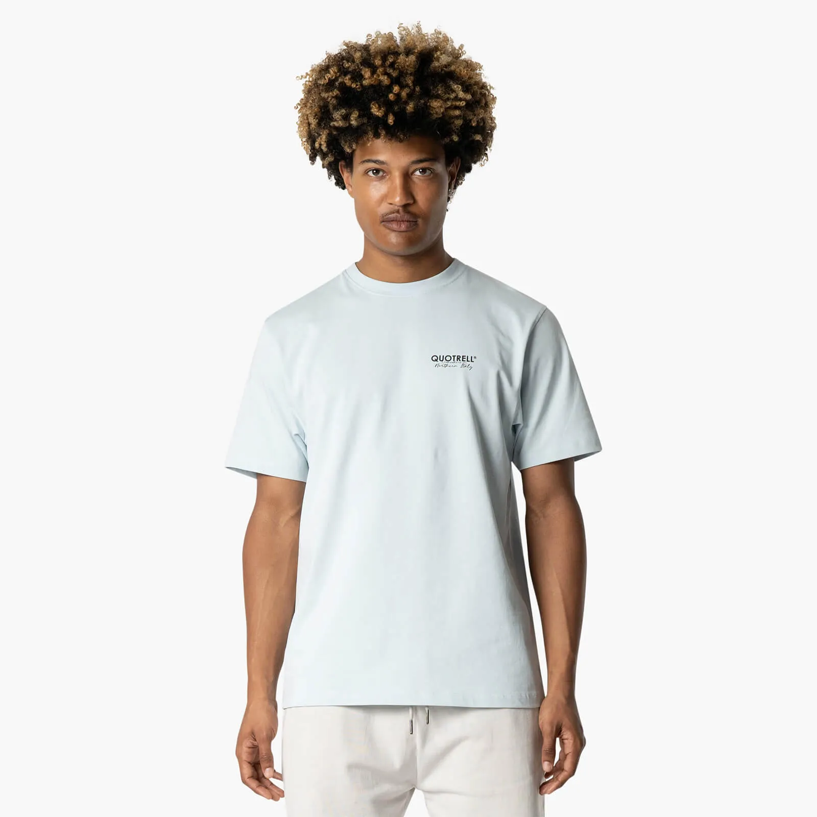 ENGINE T-SHIRT | LIGHT BLUE/BLACK