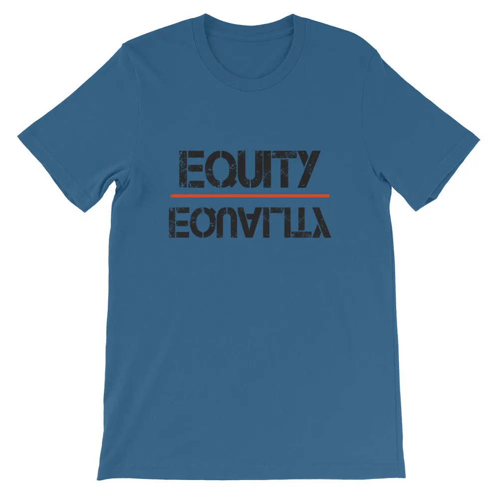 Equity Over Equality - Black - Short-Sleeve Unisex T-Shirt