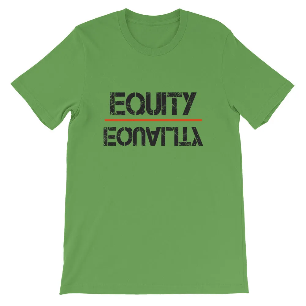 Equity Over Equality - Black - Short-Sleeve Unisex T-Shirt