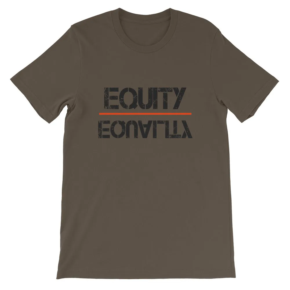Equity Over Equality - Black - Short-Sleeve Unisex T-Shirt