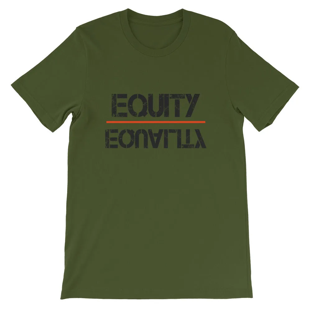 Equity Over Equality - Black - Short-Sleeve Unisex T-Shirt