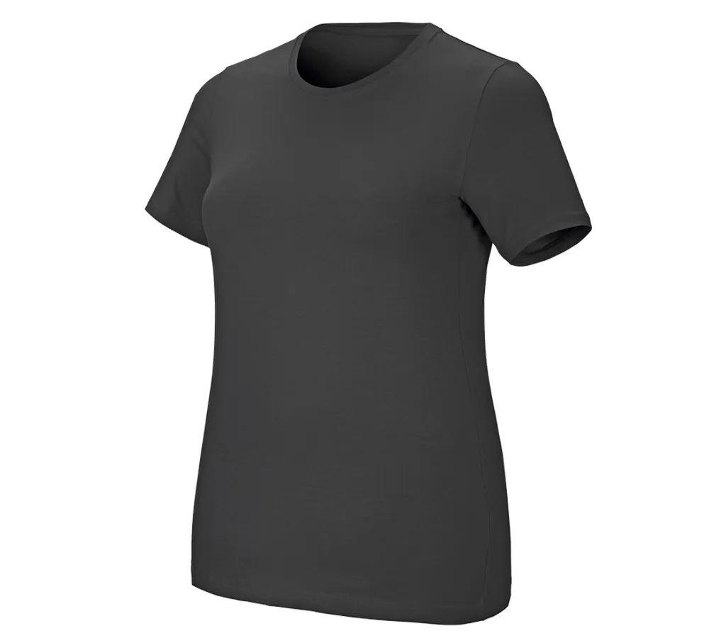 e.s. ženska kratka maj. cotton stretch, plus fit