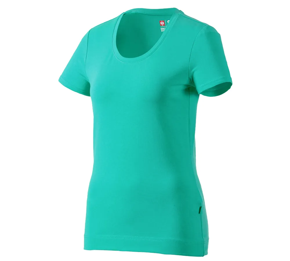 e.s. ženska kratka majica cotton stretch