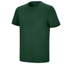 e.s. kratka majica cotton stretch z žepom