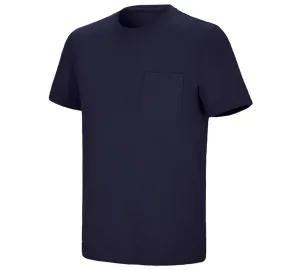 e.s. kratka majica cotton stretch z žepom