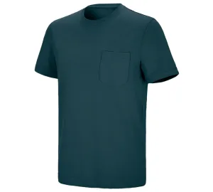 e.s. kratka majica cotton stretch z žepom