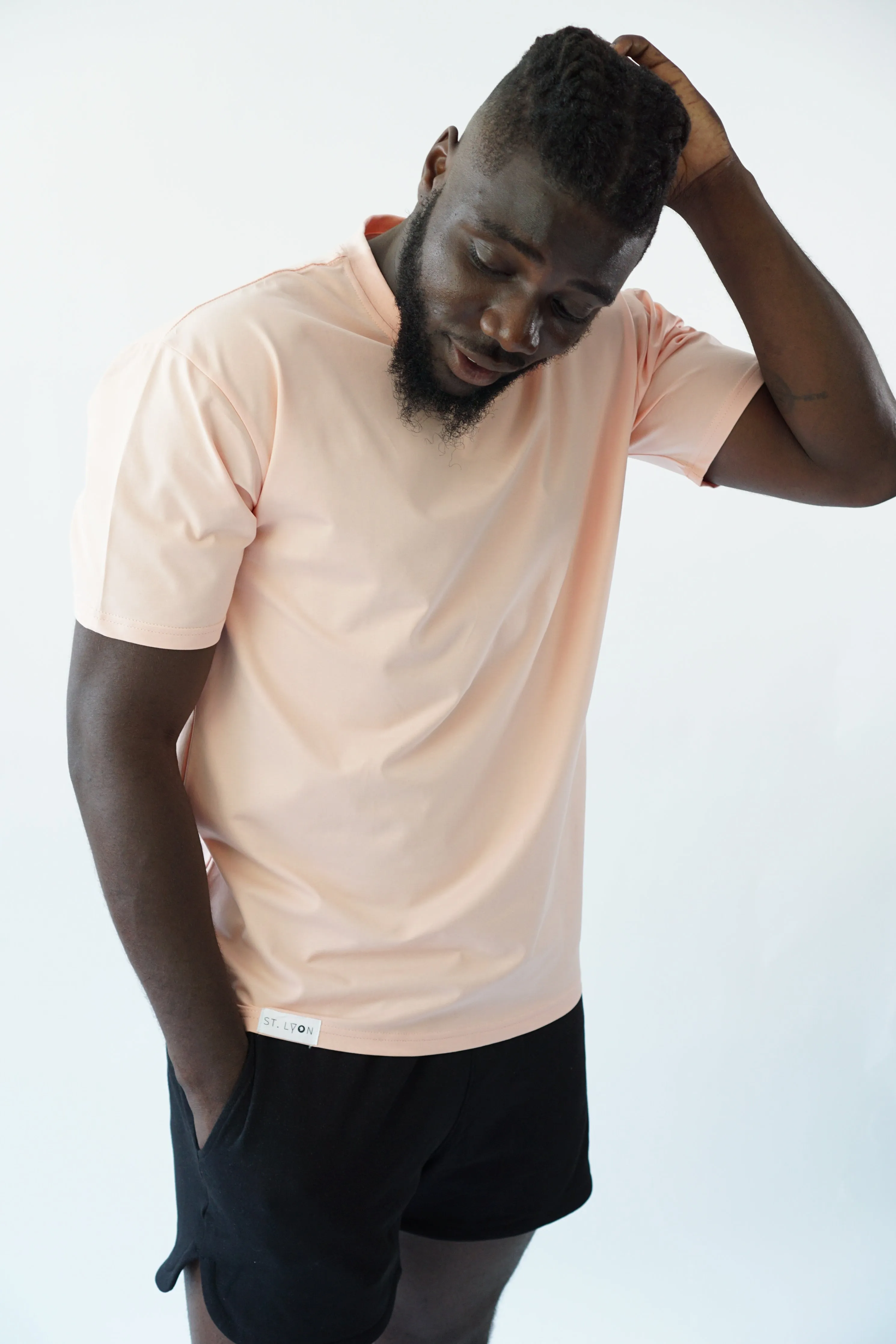 Essential Unisex Tee - Cloud Pink