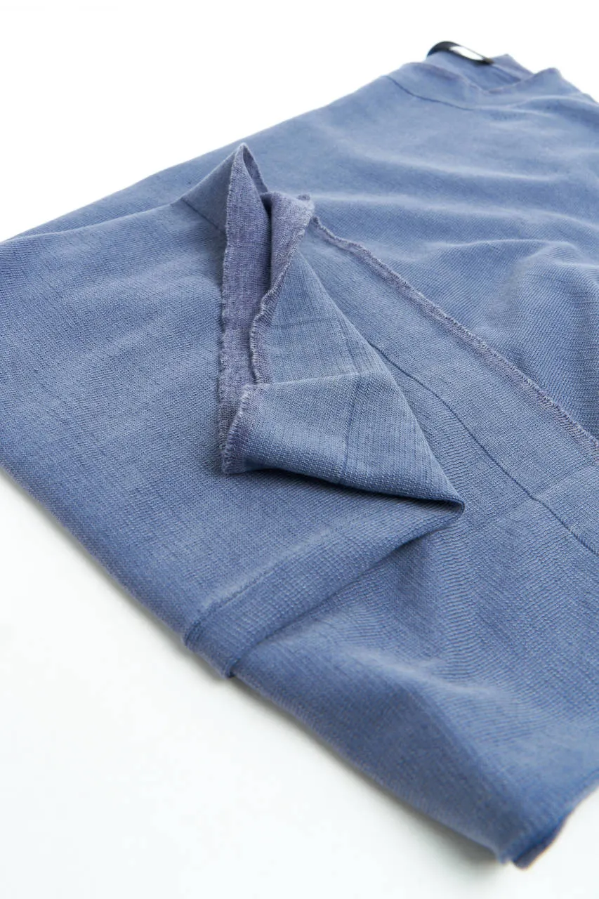 Fabrizio Del Carlo Knit Tee Distressed Blue